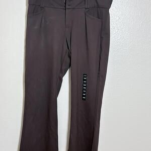 Studio by Torrid Brown Ponte Stretch Trouser NWT Women's 18XS Petite Workwear